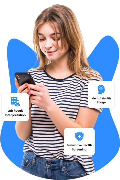 Girl with Phone